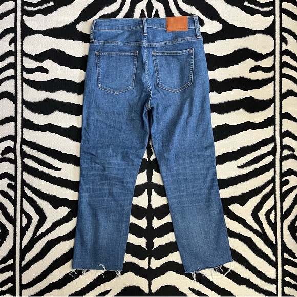 J. Crew Vintage Straight ECO High Rise Exposed Button Front Jeans Size 27 - Picture 8 of 15